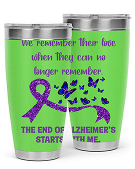 The End Of AlzheimerS Start With Me 217#- alzheimers- Cotton Tank