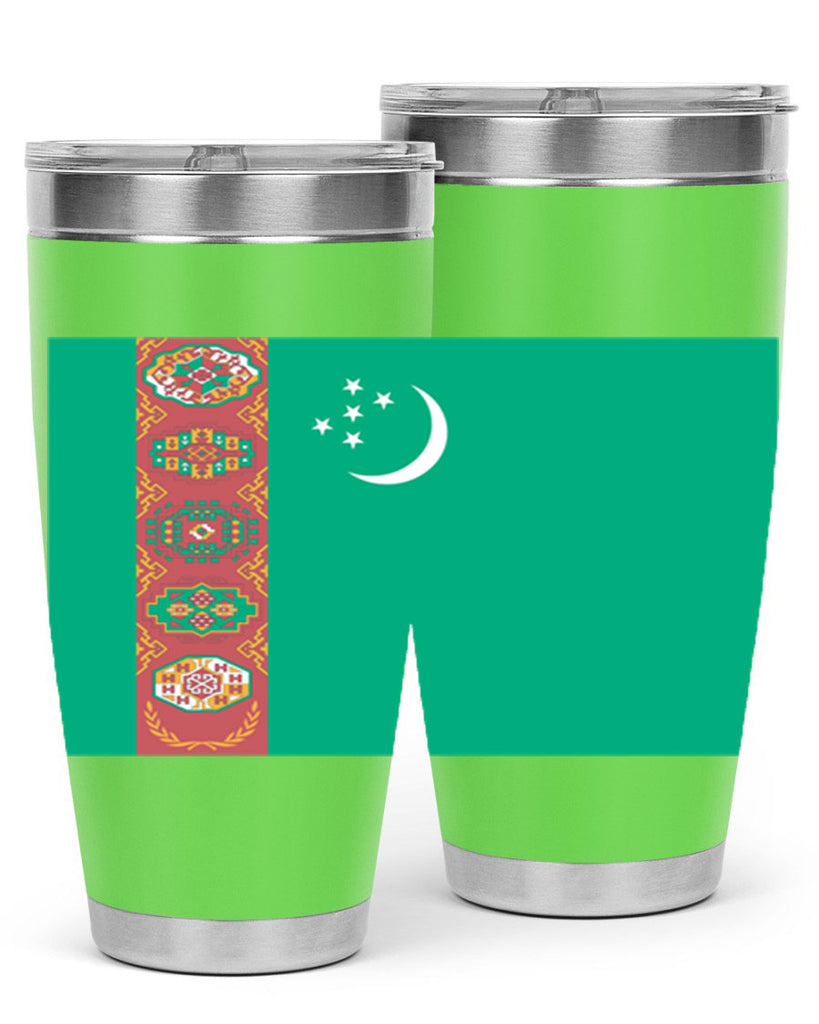 Turkmenistan 16#- world flags- Tumbler