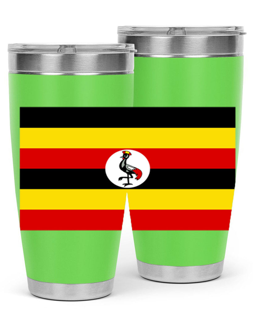 Uganda 14#- world flags- Tumbler