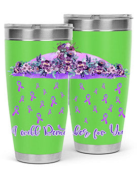 Umbrella Remember AlzheimerS Awareness 218#- alzheimers- Tumbler