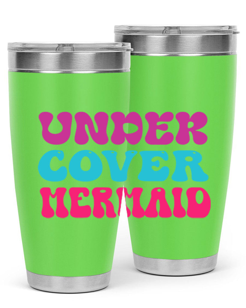 Under Cover Mermaid 635#- mermaid- Tumbler