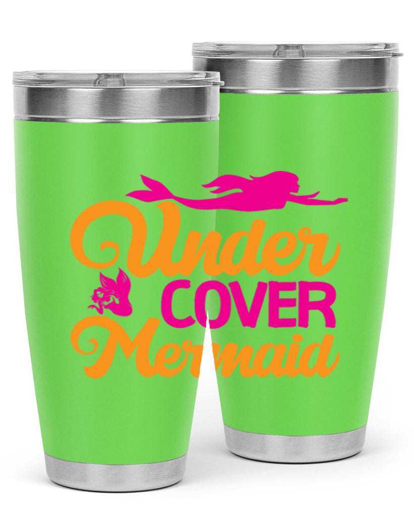 Under Cover Mermaid 638#- mermaid- Tumbler