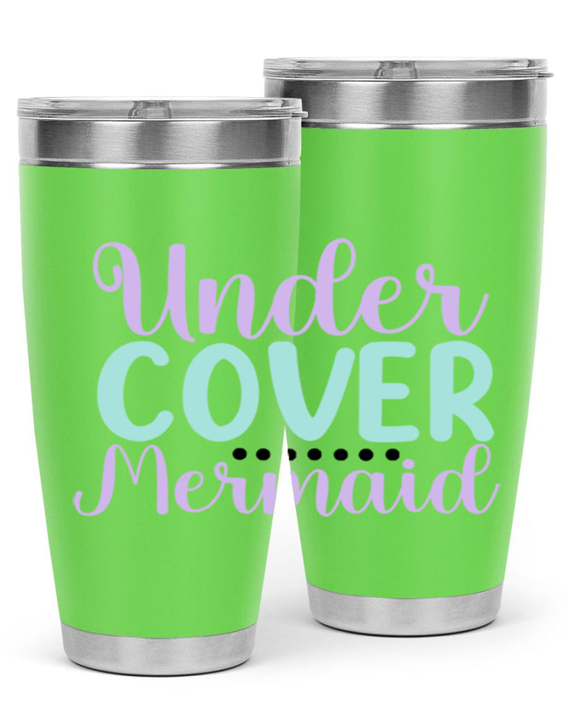 Under Cover Mermaid 639#- mermaid- Tumbler