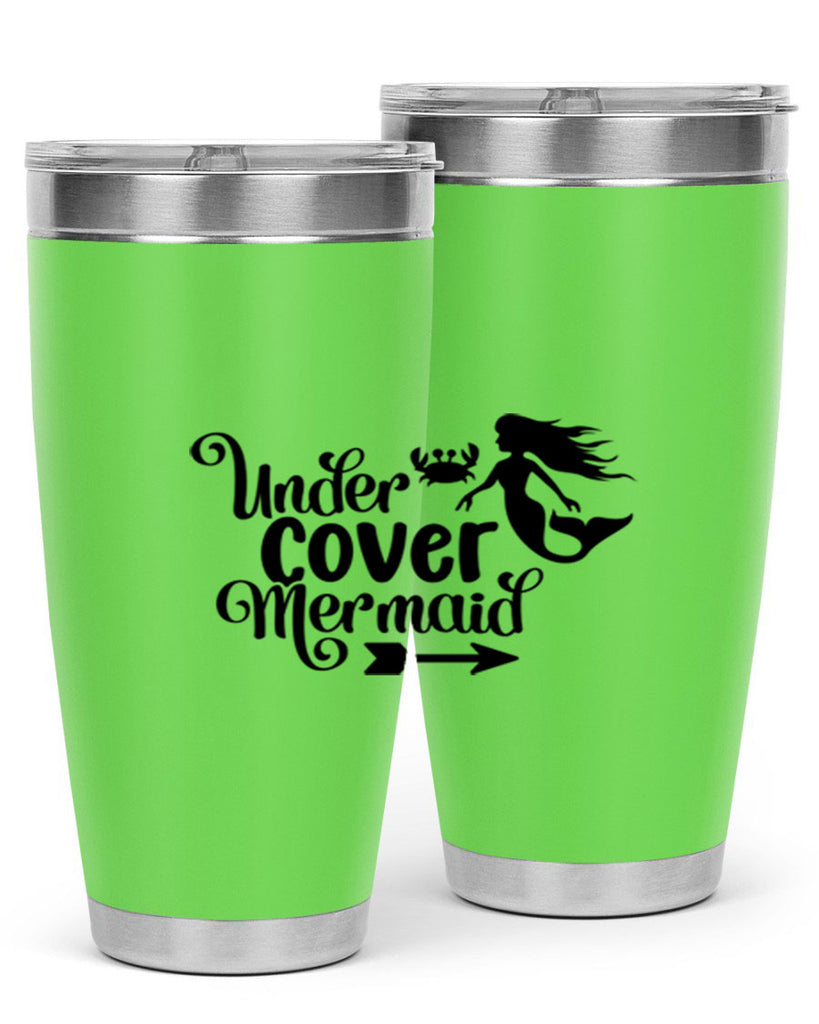 Under Cover Mermaid 641#- mermaid- Tumbler