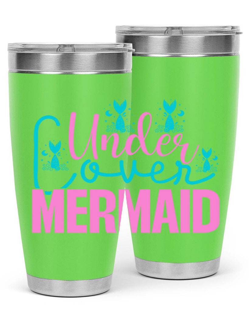 Under Cover Mermaid 643#- mermaid- Tumbler