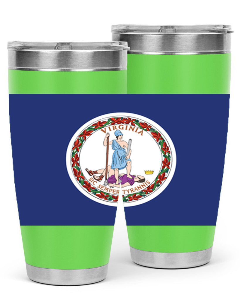 Virginia 6#- Us Flags- Tumbler