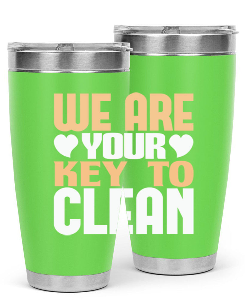 We are your key to clean Style 12#- cleaner- tumbler