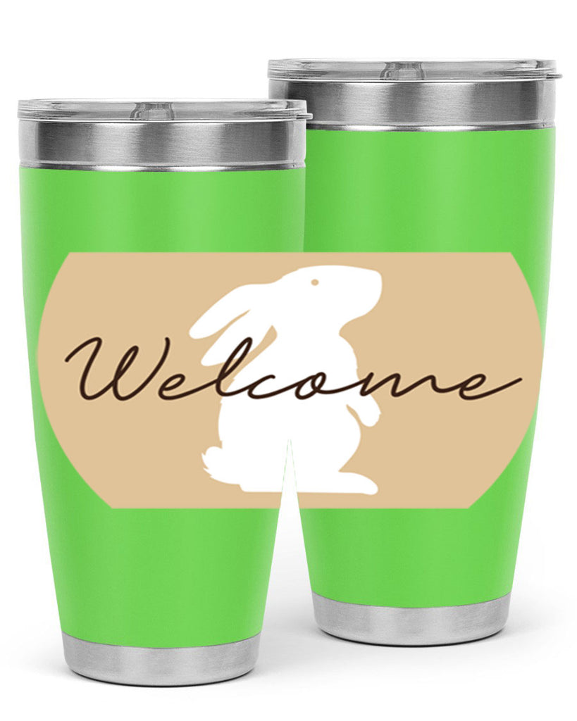 Welcome Bunny569#- spring- Tumbler