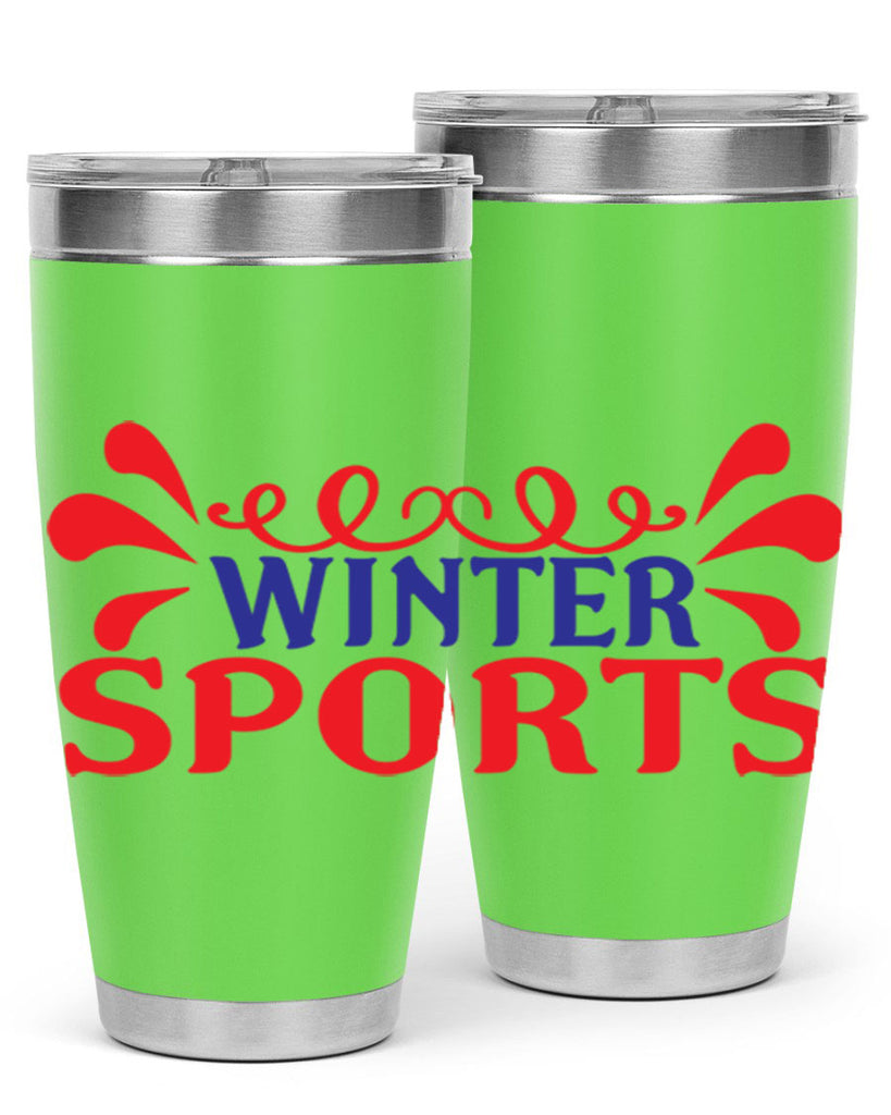 Winter Sports 564#- winter- Tumbler