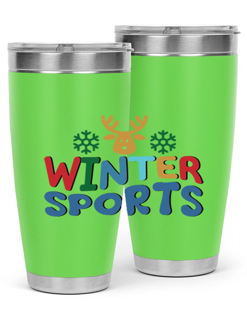 Winter Sports 565#- winter- Tumbler