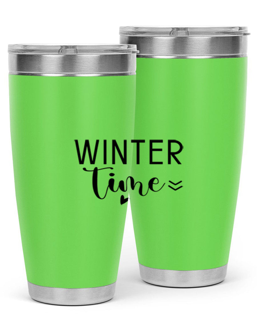 Winter Time 526#- winter- Tumbler