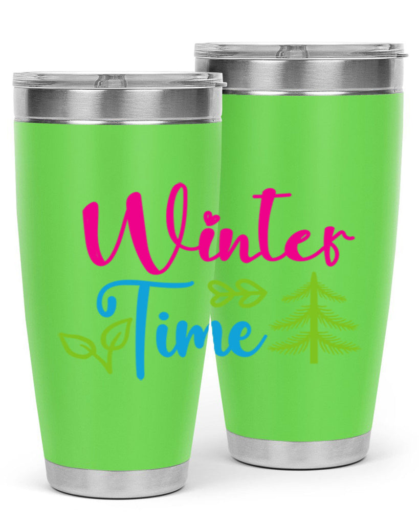 Winter Time 528#- winter- Tumbler