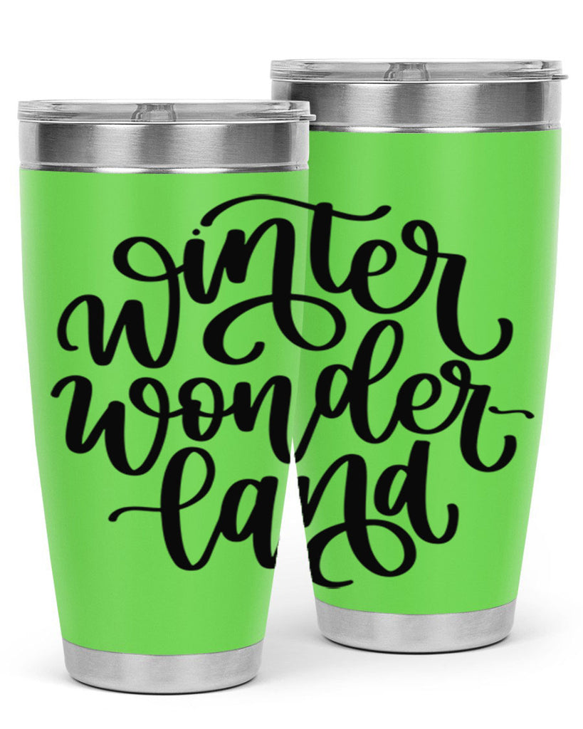 Winter Wonderland347#- winter- Tumbler