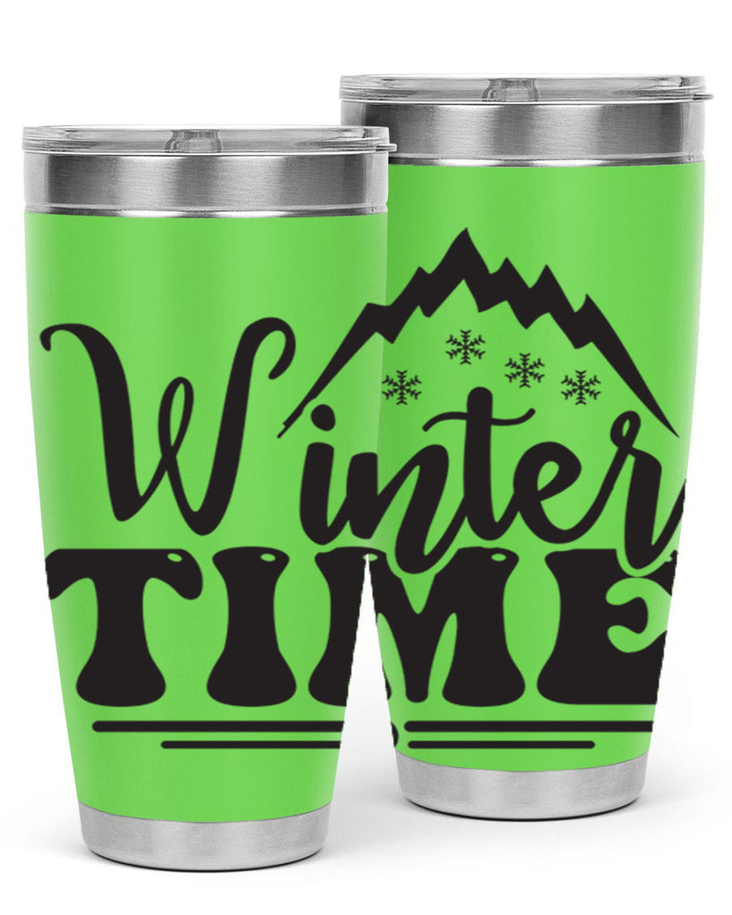 Winter time 566#- winter- Tumbler