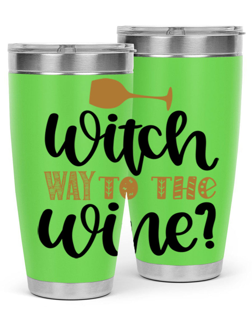 Witch Way to the Wine 651#- fall- Tumbler