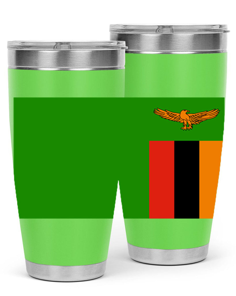 Zambia 2#- world flags- Tumbler