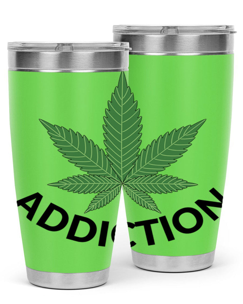 addiction cannabis 8#- marijuana- Tumbler