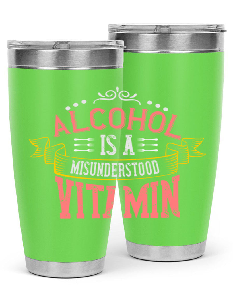 alcohol is a misunderstood vitamin 50#- cooking- Tumbler