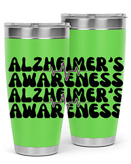 alzheimer s awareness 5#- alzheimers- Tumbler