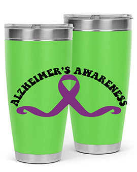 alzheimers awareness 113#- alzheimers- Tumbler