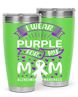 alzheimers awareness 116#- alzheimers- Tumbler