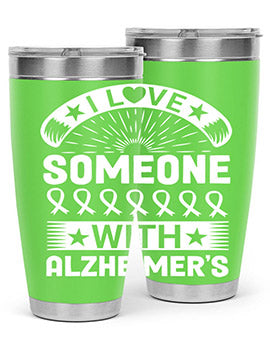 alzheimers awareness 119#- alzheimers- Tumbler