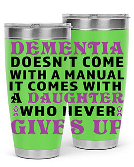 alzheimers awareness style 107#- alzheimers- Tumbler