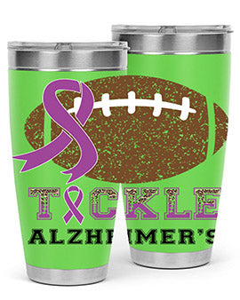alzheimers awareness style 112#- alzheimers- Tumbler