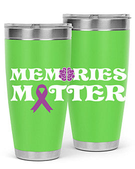 alzheimers awareness style 52#- alzheimers- Tumbler