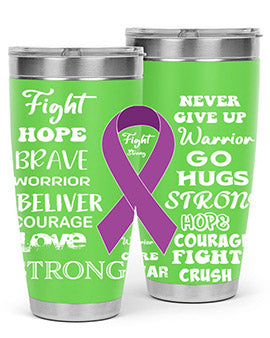 alzheimers awareness style 64#- alzheimers- Tumbler