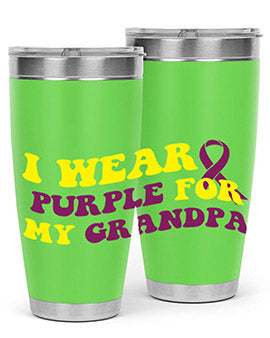 alzheimers awareness style 65#- alzheimers- Tumbler