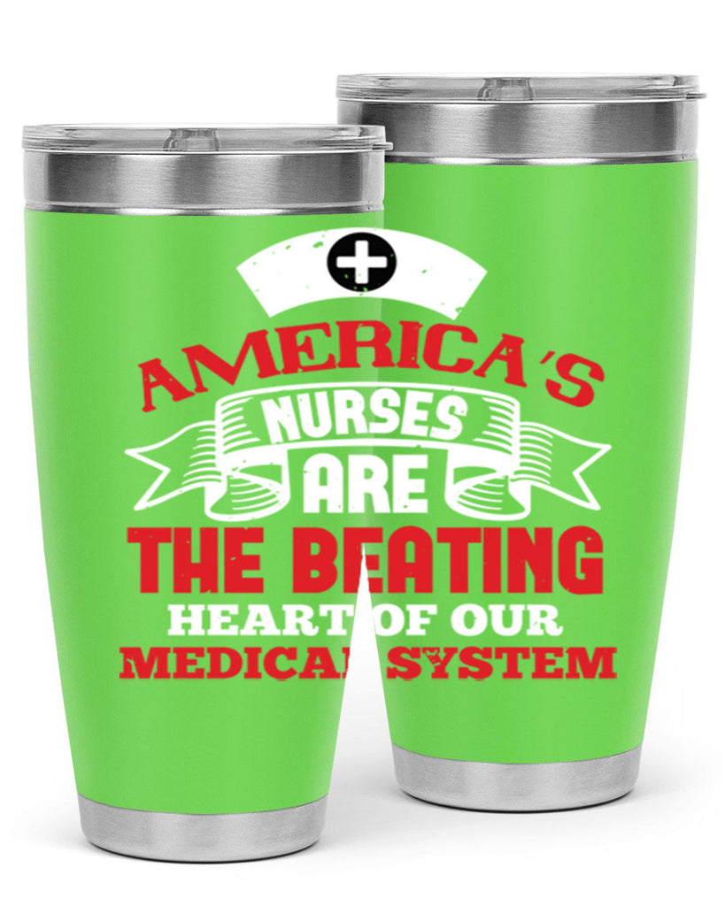 americas nurses are Style 295#- nurse- tumbler