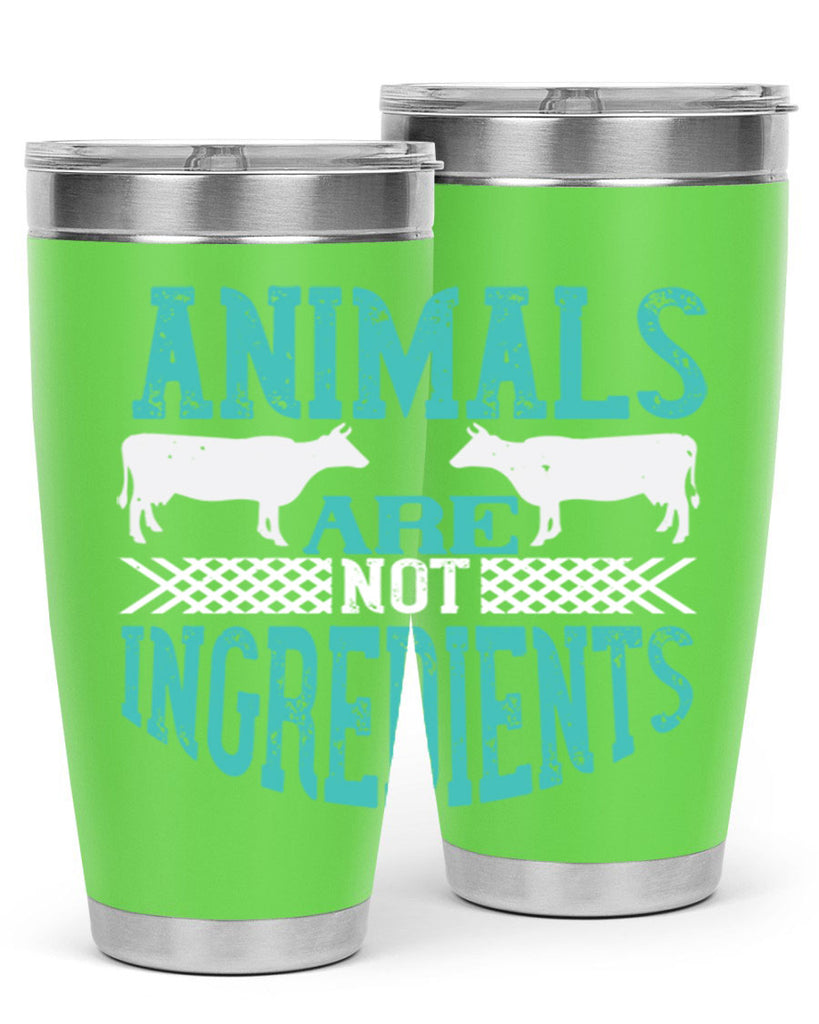 animals are not ingredients 103#- vegan- Tumbler