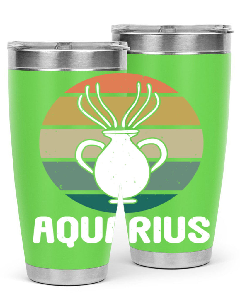 aquarius 78#- zodiac- Tumbler