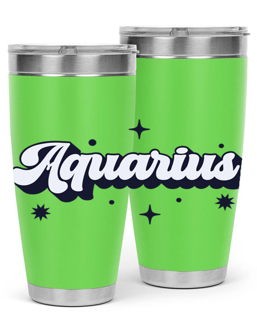 aquarius 82#- zodiac- Tumbler