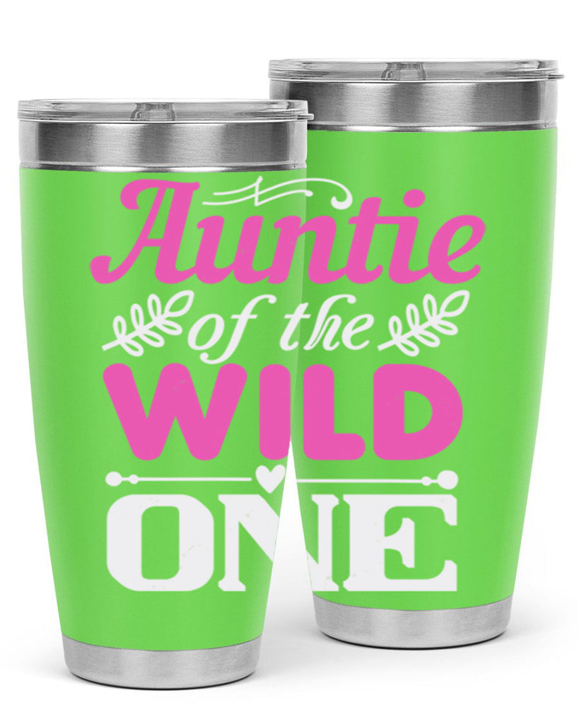 auntie of the wild one Style 63#- aunt- Tumbler