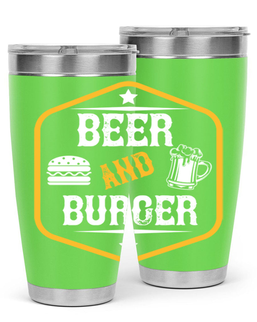 beer and burger 111#- beer- Tumbler