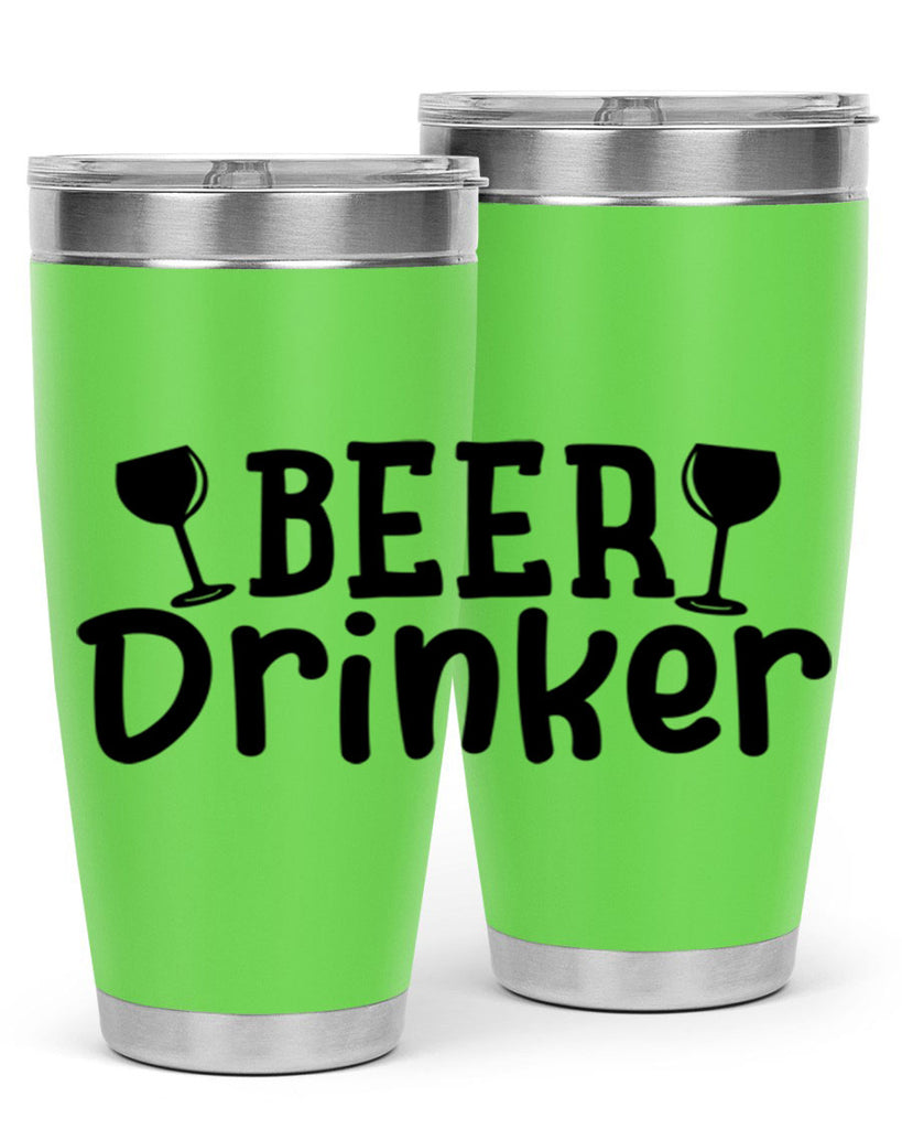 beer drinker 133#- beer- Tumbler