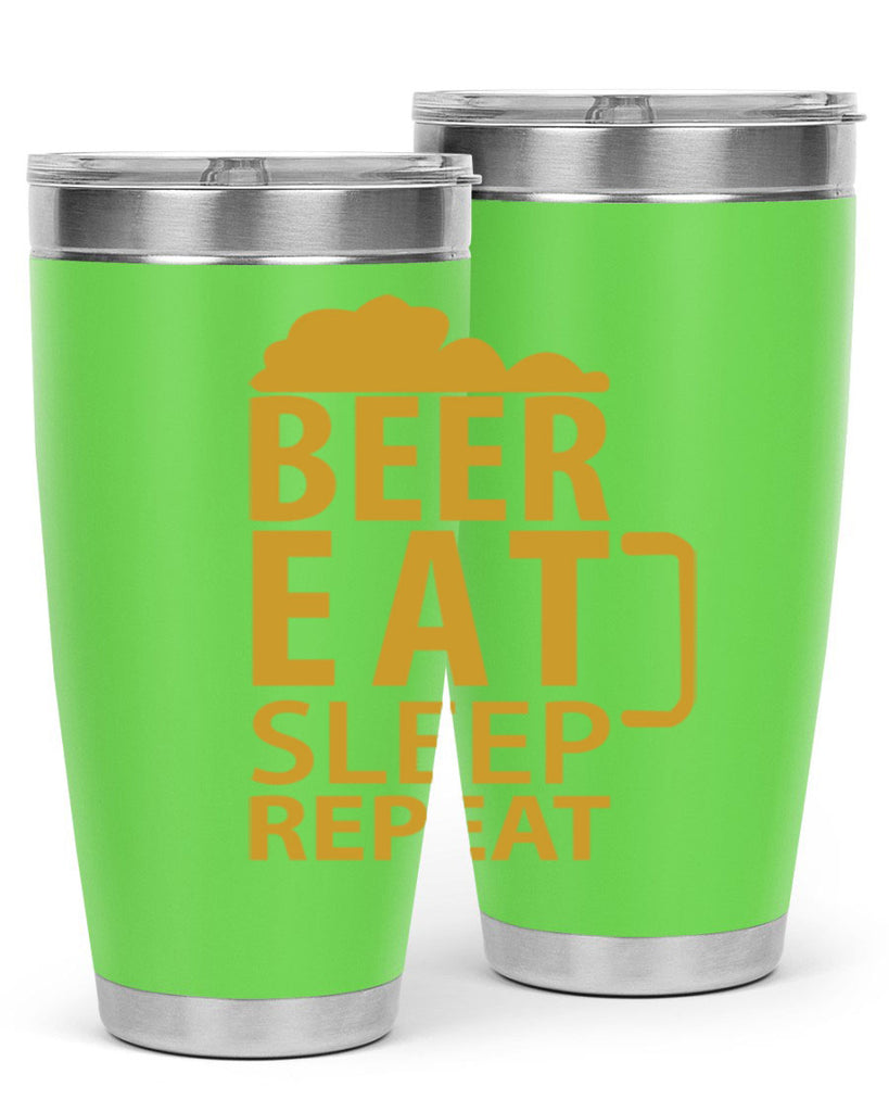 beer eat sleep 109#- beer- Tumbler