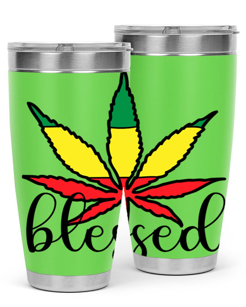 blessed cannabis jamacian 18#- marijuana- Tumbler