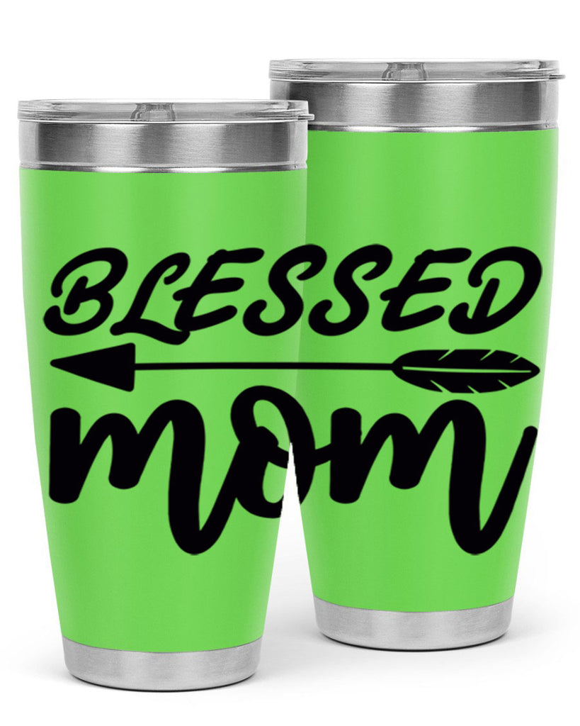 blessed mom 270#- mom- Tumbler