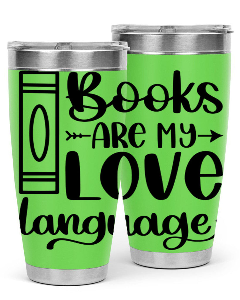 books are my love language 46#- reading- Tumbler