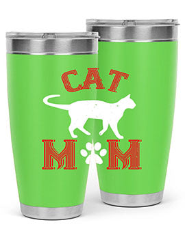 cat mom Style 35#- cat- Tumbler