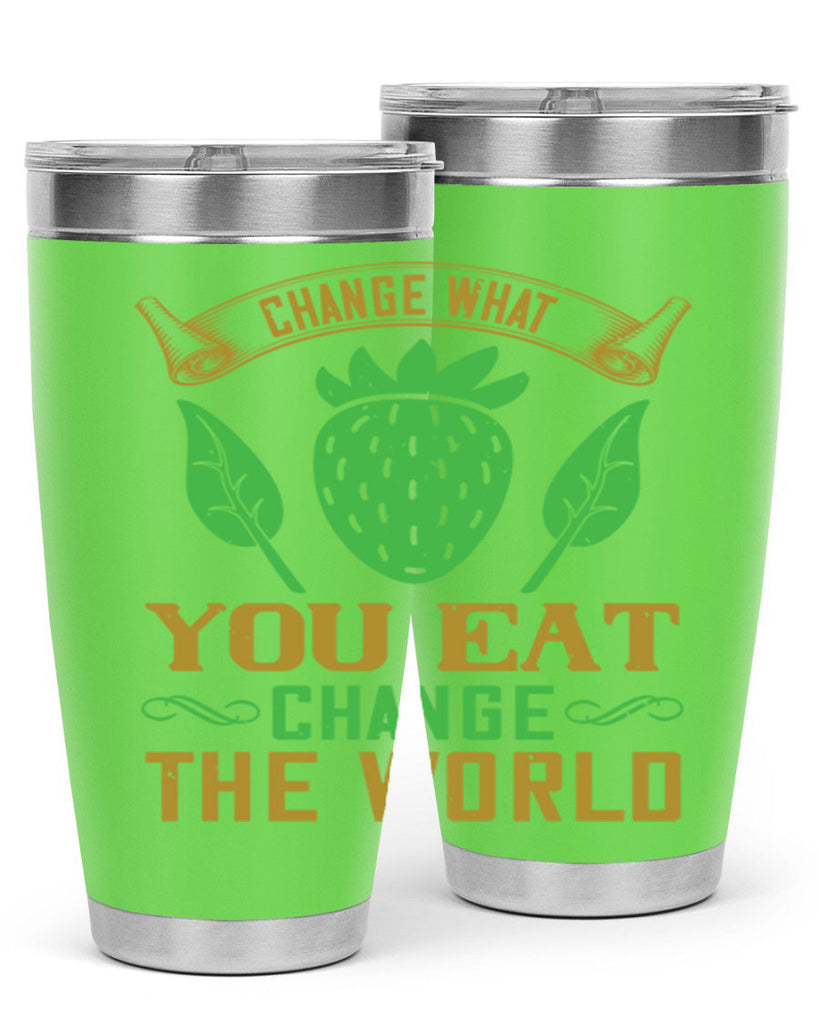 change what you eat change the world 146#- vegan- Tumbler