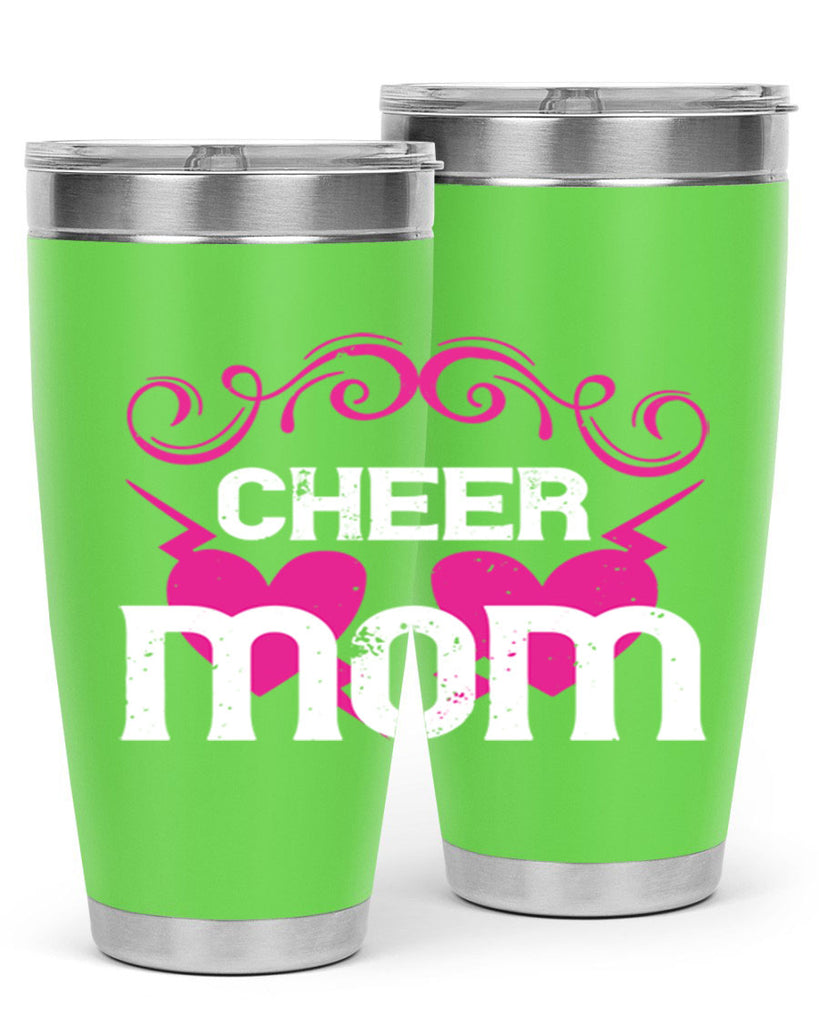 cheer mom 194#- mom- Tumbler