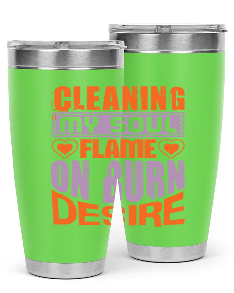 cleaning my sould flame on burn desire Style 42#- cleaner- tumbler