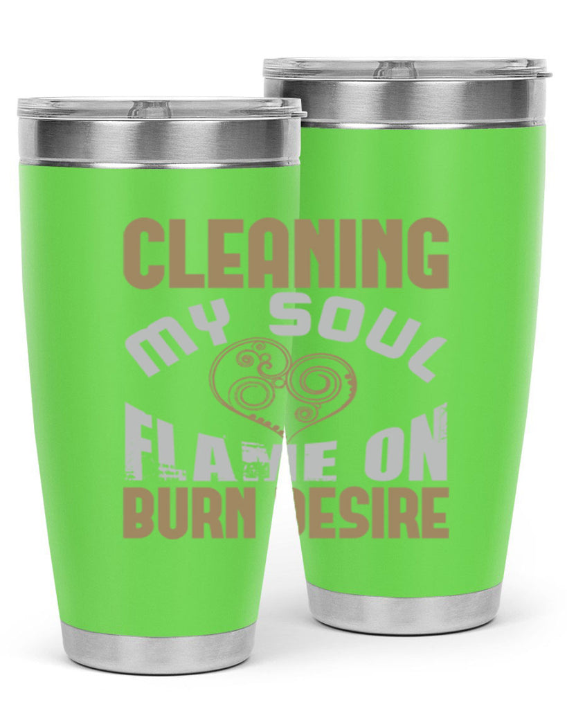 cleaning my sould flame on burn desire Style 43#- cleaner- tumbler
