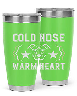 cold nose warm heart Style 48#- dog- Tumbler