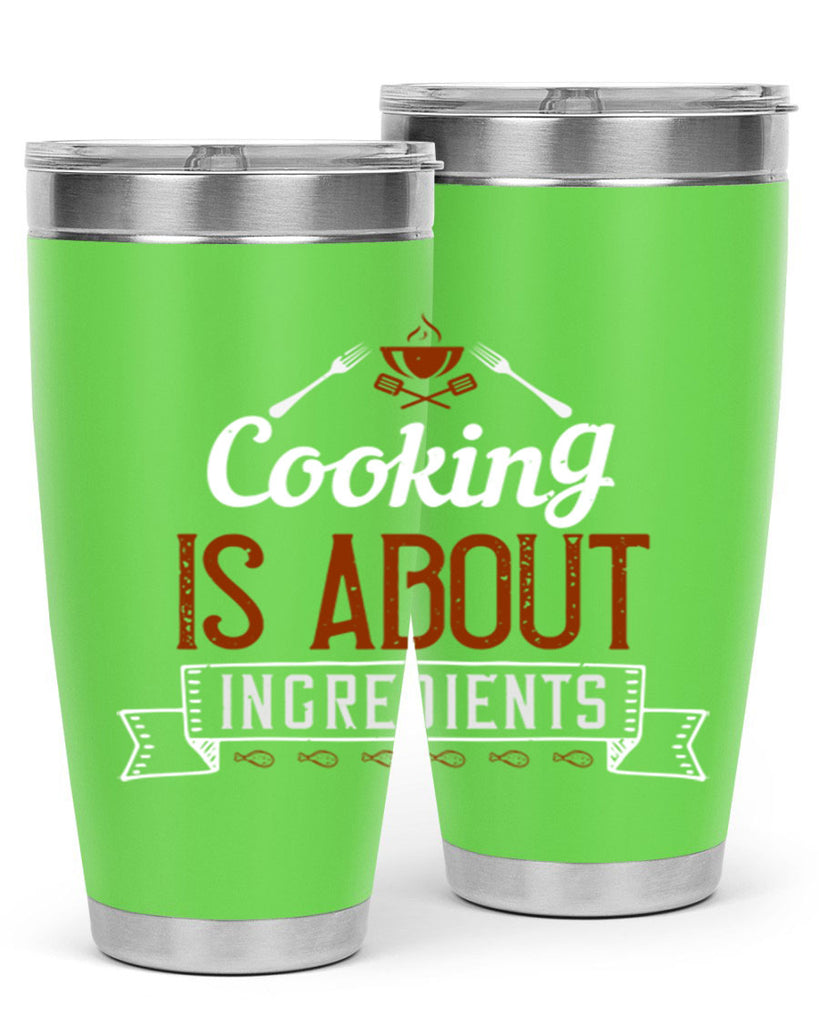 cooking is about ingredients 46#- cooking- Tumbler