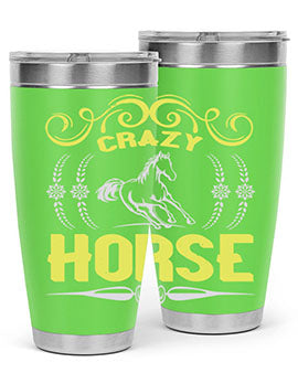 crazy horse Style 9#- horse- Tumbler